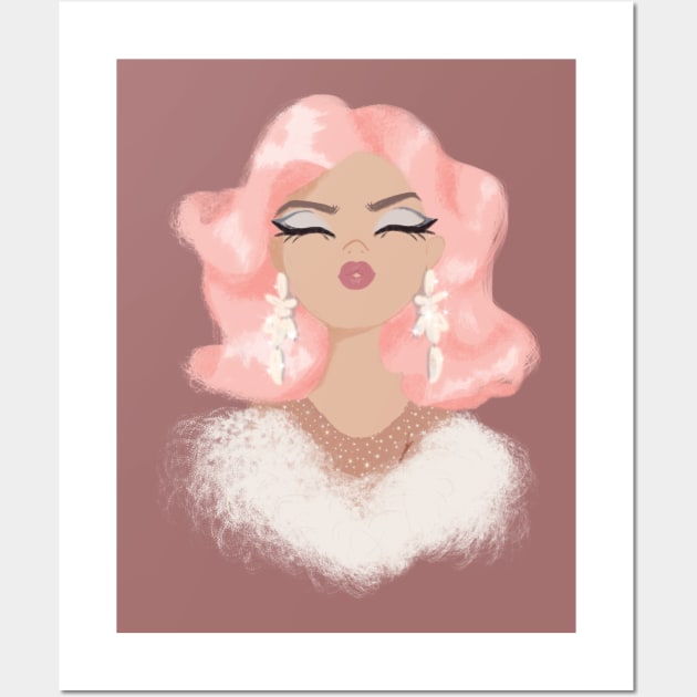 Farrah Moan Wall Art by renaesense